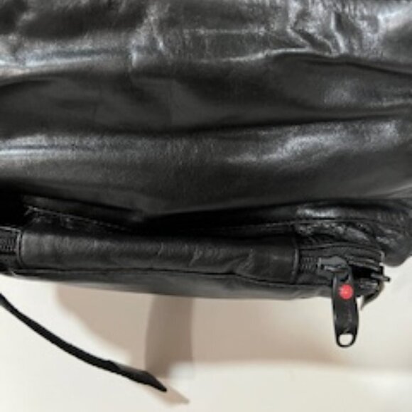 Winn International Leather Backpack Style 5451